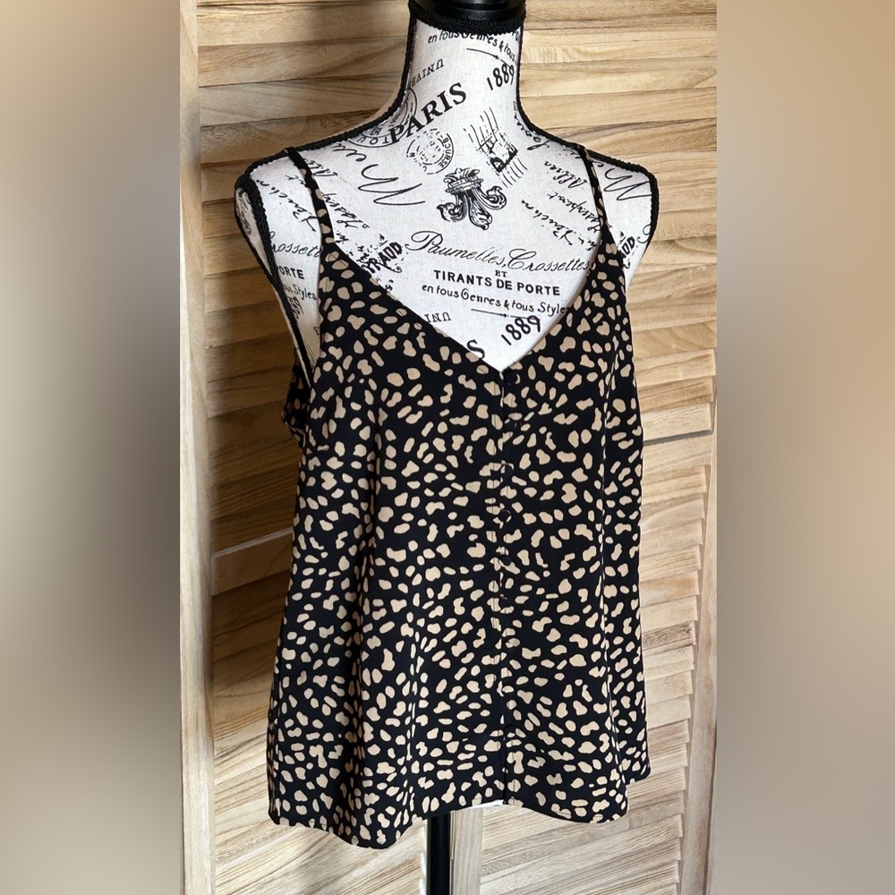 Sanctuary Cheetah (NWT) Print Camisole Top